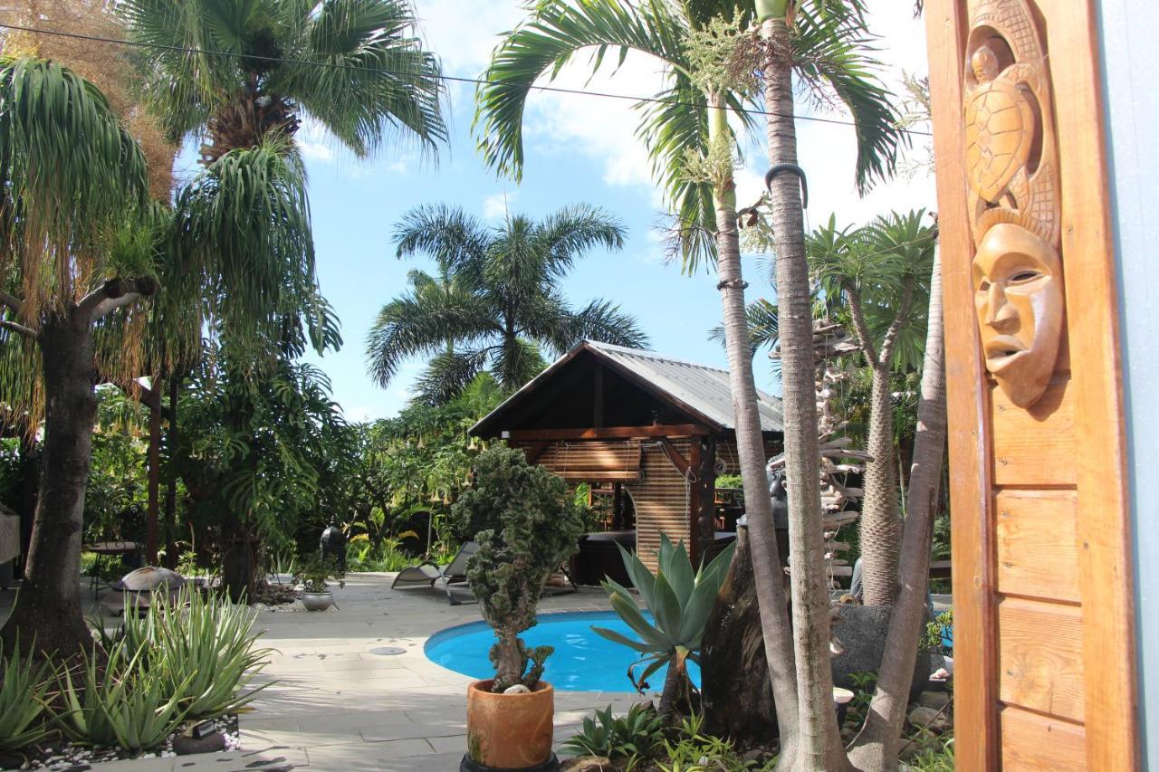 Lodge Le Palissandre à LA LIANE DE JADE 974- jacuzzi privatif - piscine Le Bois de Nefles  Exterior foto