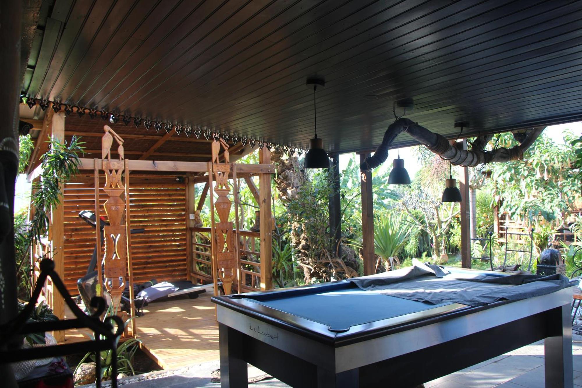 Lodge Le Palissandre à LA LIANE DE JADE 974- jacuzzi privatif - piscine Le Bois de Nefles  Exterior foto